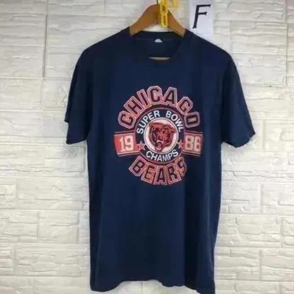 Vintage Chicago Bears Super Bowl Champs 1986 Xl T Shirt